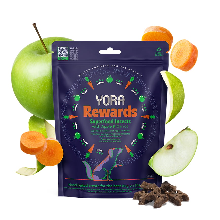 YORA 夢想家營養犬小食 蘋果配胡蘿蔔 100g (IRCA) 圖 2