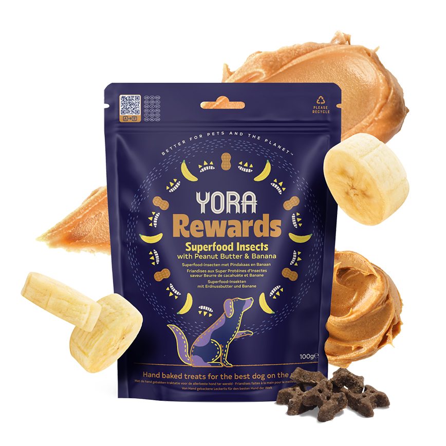 YORA 夢想家營養犬小食 花生醬配香蕉 100g (IRPB) 圖 2