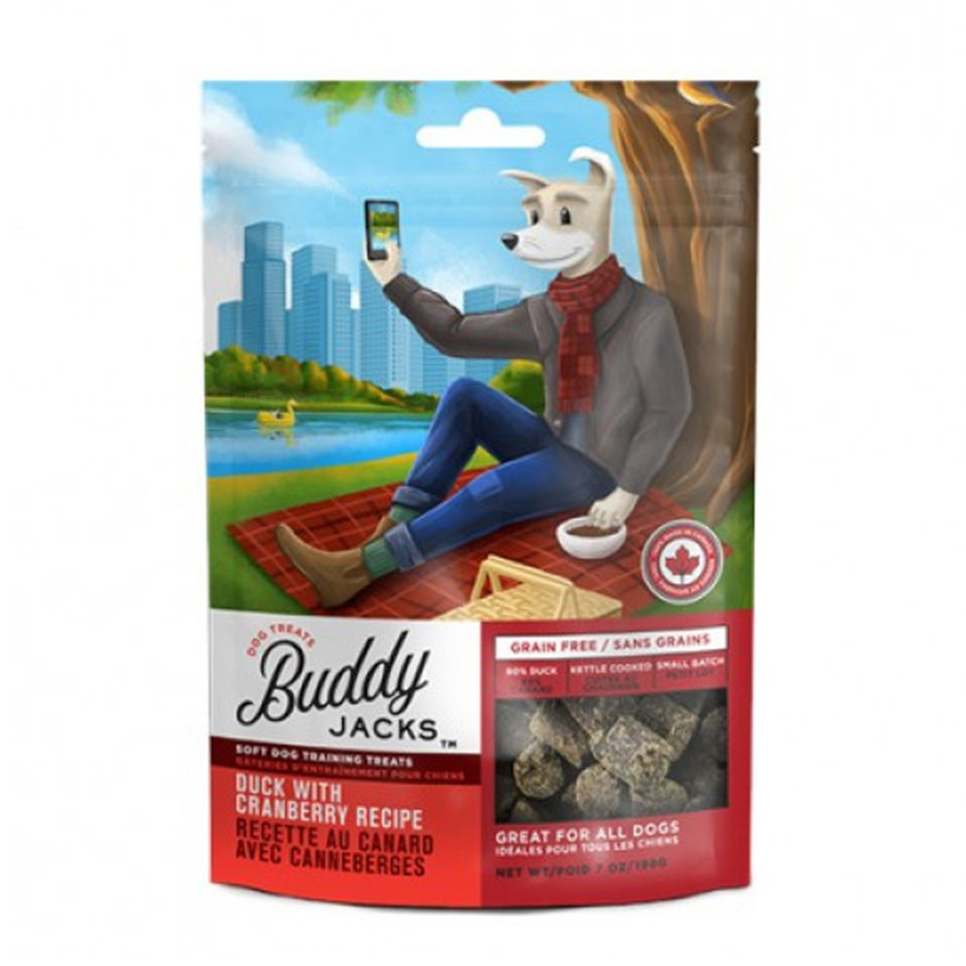 Buddy JACK'S 香軟狗小食 鴨肉蔓越莓 198g (CJ1131)