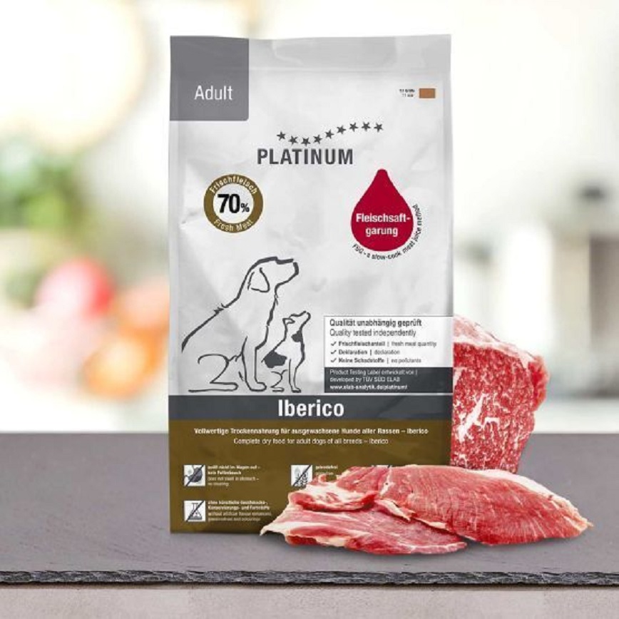 PLATINUM 狗糧 無穀物成犬配方 西班牙黑毛豬 1.5kg (PT801)