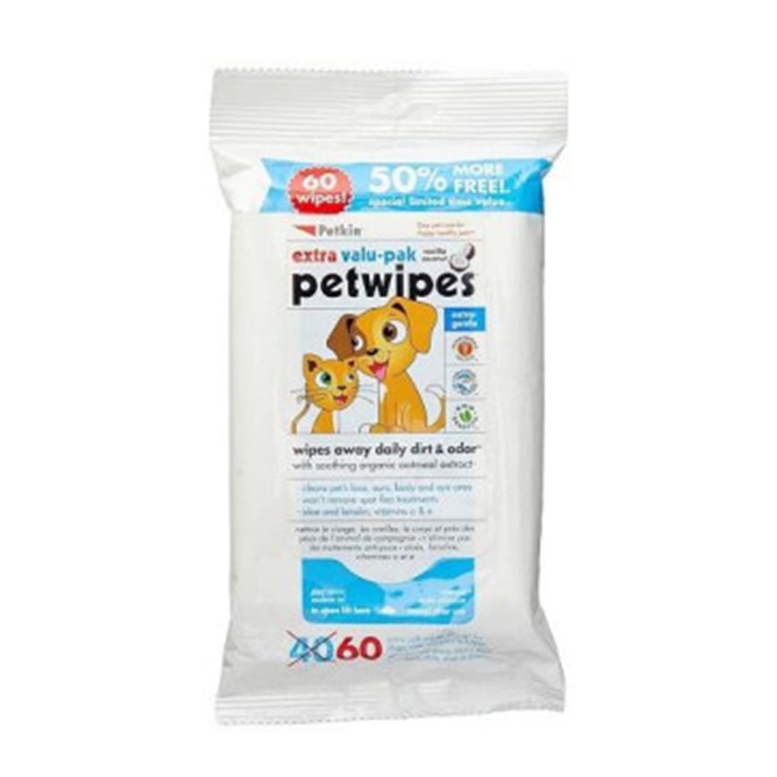Petkin 天然蘆薈潔身紙 輕便裝 (PN5354)