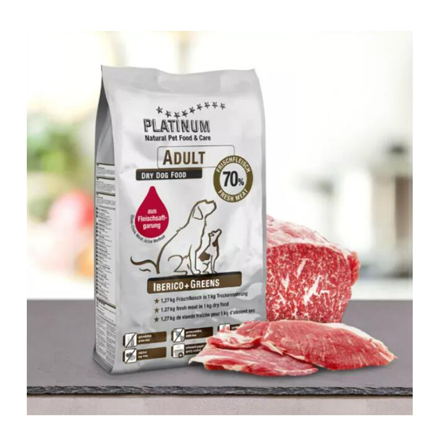 PLATINUM 狗糧 無穀物成犬配方 西班牙黑毛豬 5kg