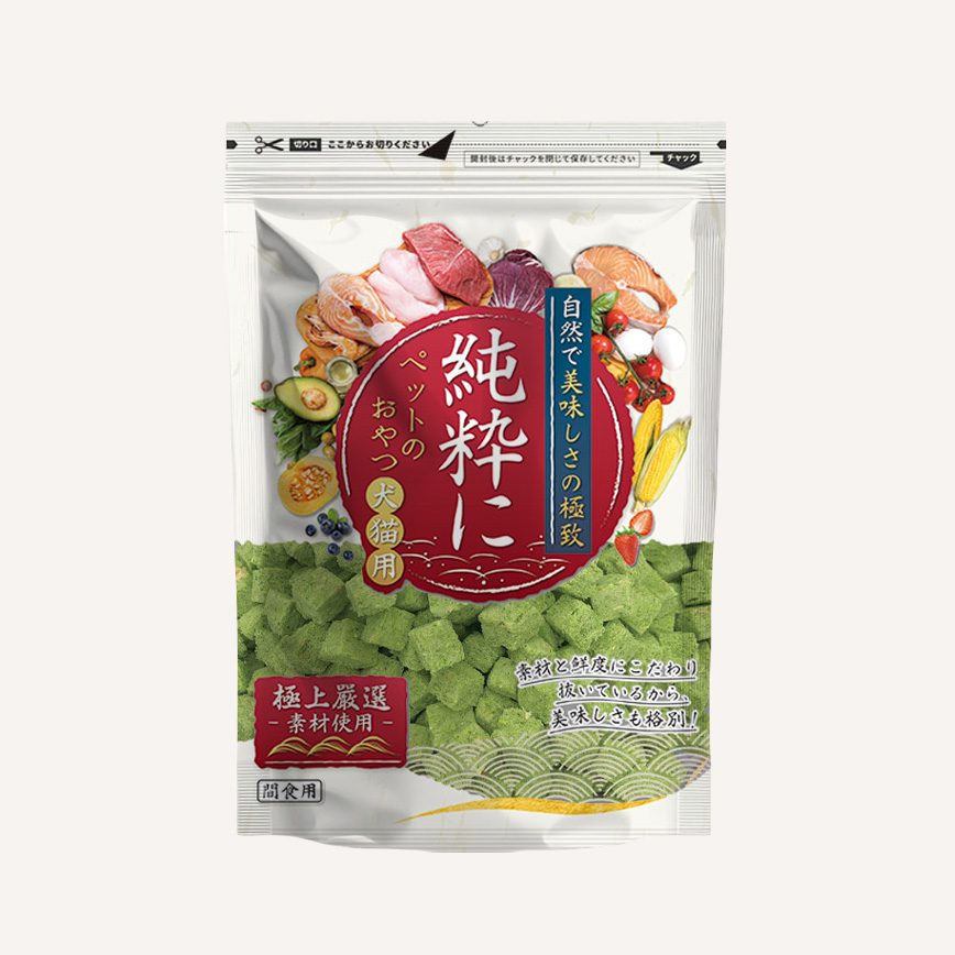 純粹 貓狗凍乾小食 凍乾貓草雞肉粒 60g