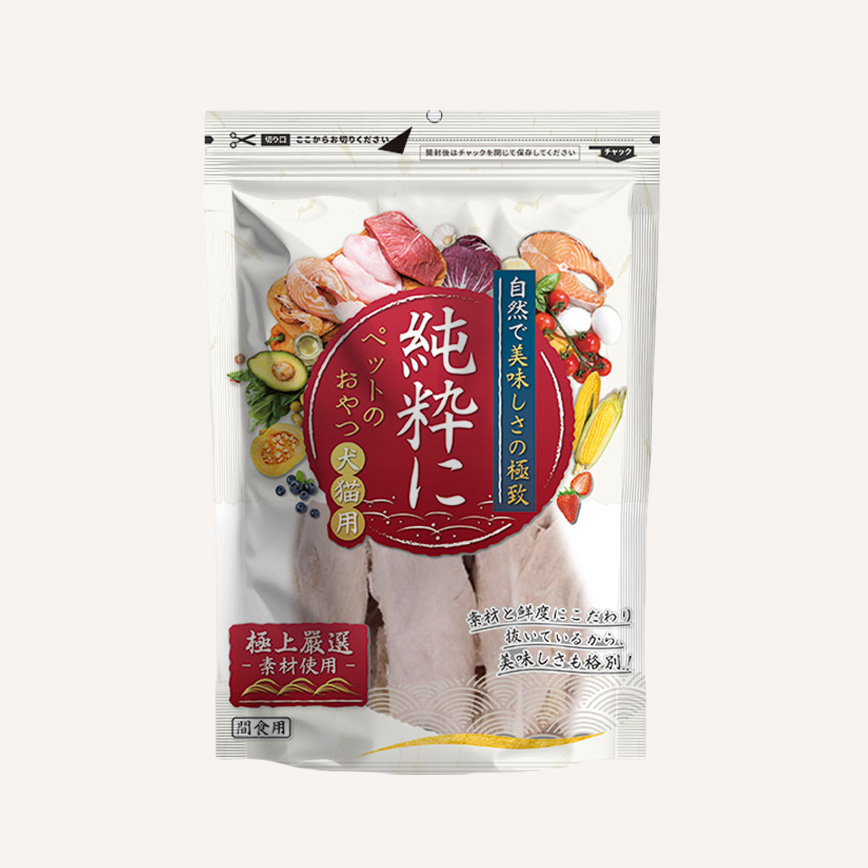 純粹 貓狗凍乾小食 鴨胸肉 3條裝