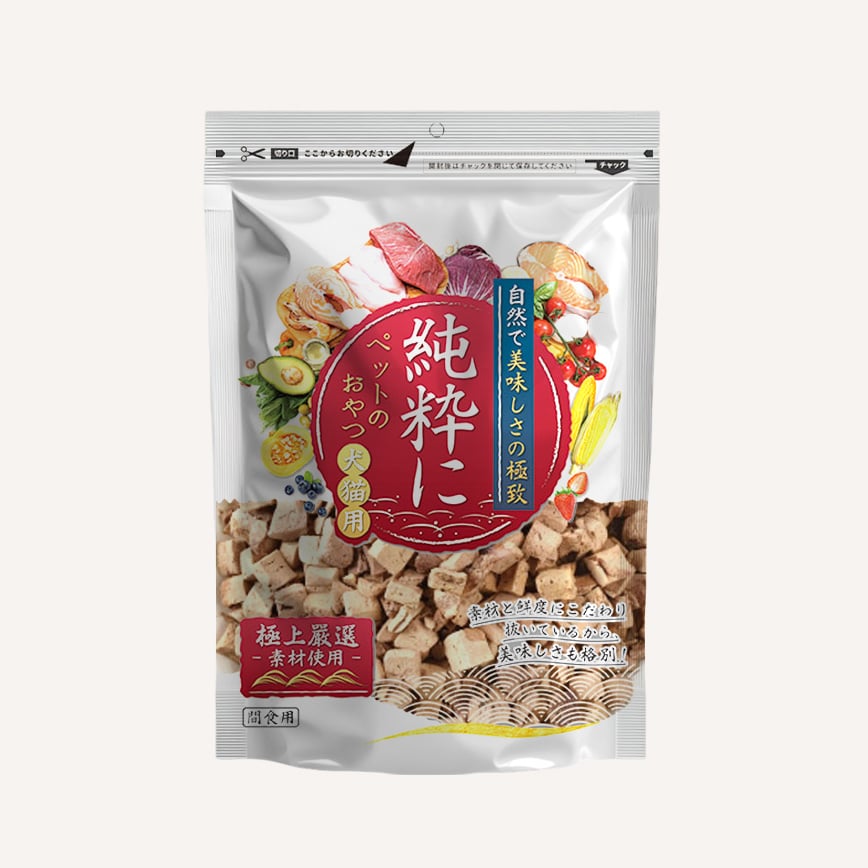 純粹 貓狗凍乾小食 凍乾雞肝粒 60g
