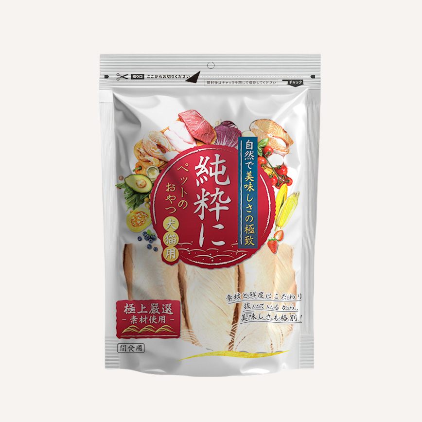 純粹 貓狗凍乾小食 凍乾雞胸肉 3條裝