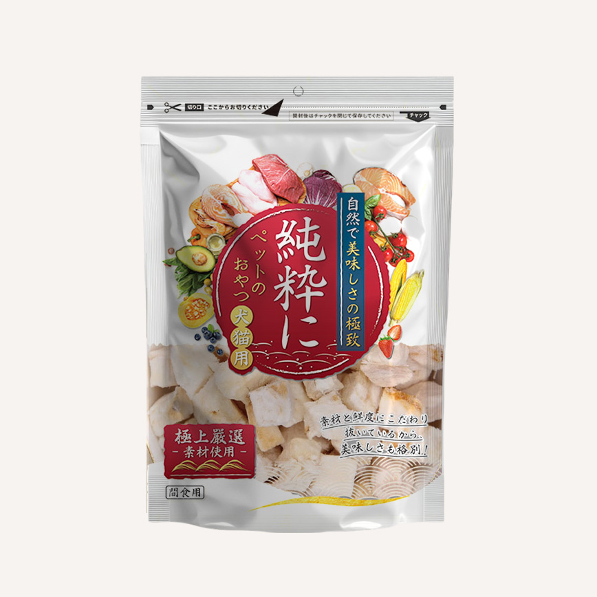 純粹 貓狗凍乾小食 凍乾鱈魚粒 60g