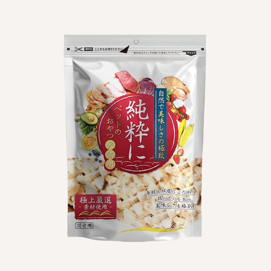 純粹 貓狗凍乾小食 凍乾鱷魚肉粒 60g