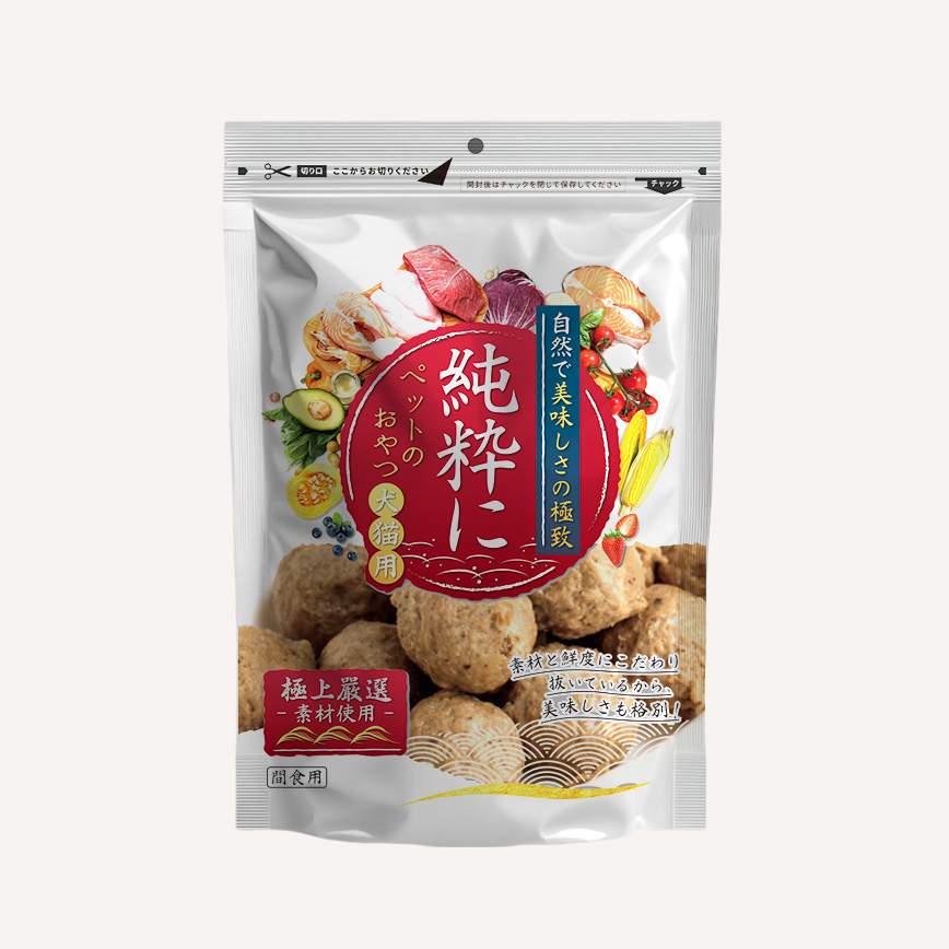 純粹 貓狗凍乾小食 凍乾牛丸 60g