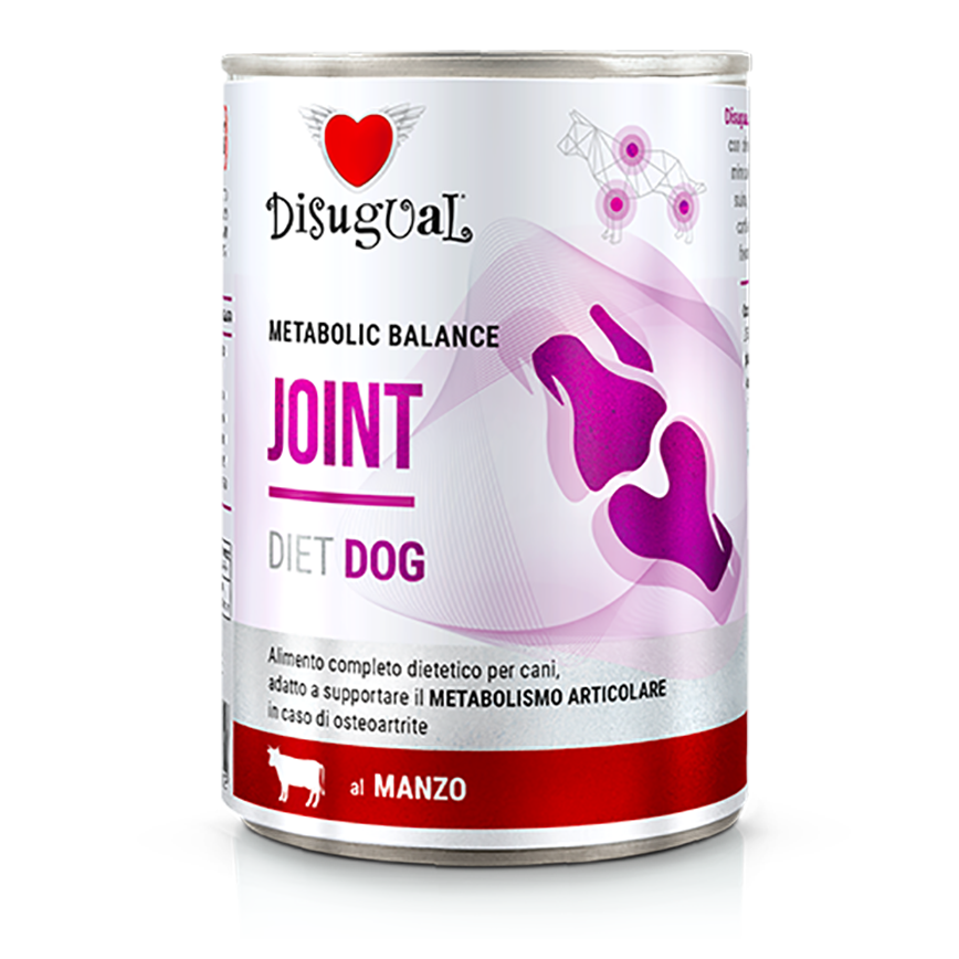 Disugual 意極鮮 處方糧 狗罐頭 關節保健配方 牛肉 400g (DSDT040) | 意大利製造