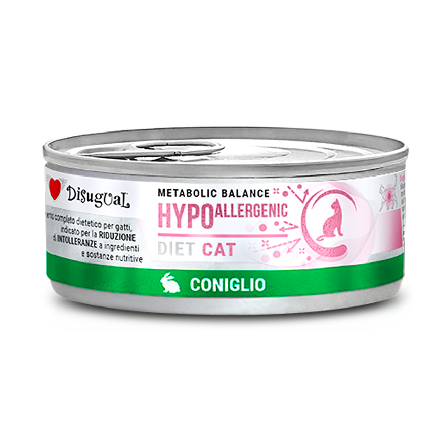 Disugual 意極鮮 處方糧 貓罐頭 低敏配方 兔肉 85g (DSDTG002) | 意大利製造 - 限時優惠價 圖 1