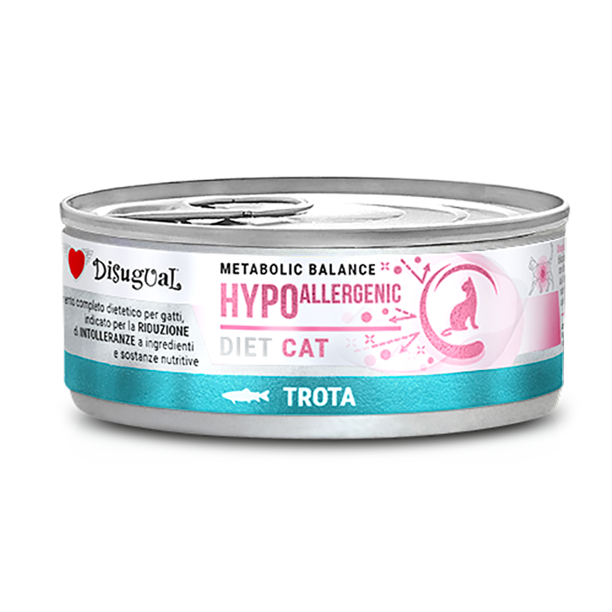 Disugual 意極鮮 處方糧 貓罐頭 低敏配方 鱒魚 85g (DSDTG003 | 意大利製造 - 限時優惠價 圖 1