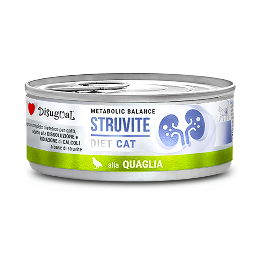 Disugual 意極鮮 處方糧 貓罐頭 防尿石配方 鵪鶉 85g (DSDTG060) | 意大利製造 - 限時優惠價 圖 1