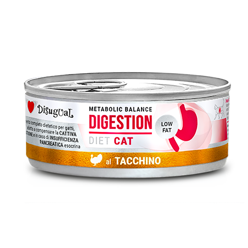 Disugual 意極鮮 處方糧 貓罐頭 高消化低脂配方 火雞 85g (DSDTG010) | 意大利製造 - 限時優惠價 圖 1