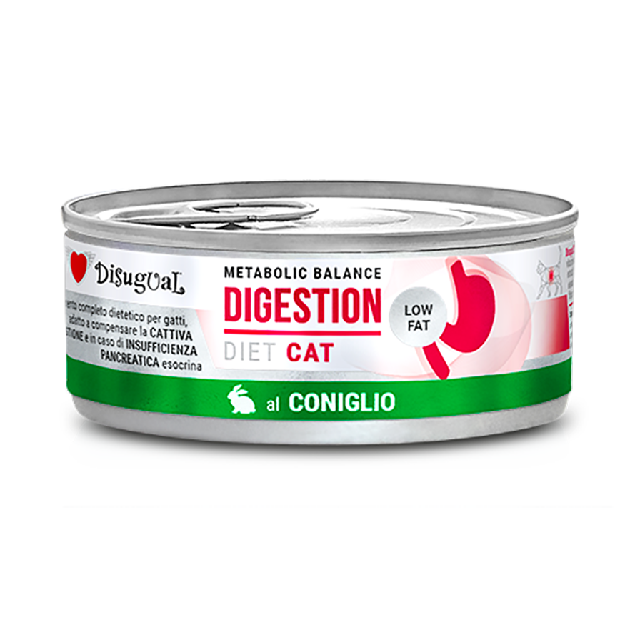 Disugual 意極鮮 處方糧 貓罐頭 高消化低脂配方 兔肉 85g (DSDTG012) | 意大利製造 - 限時優惠價 圖 1