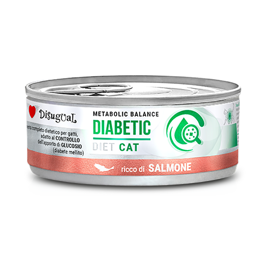 Disugual 意極鮮 處方糧 貓罐頭 糖尿病配方 三文魚 85g (DSDTG082) | 意大利製造 - 限時優惠價