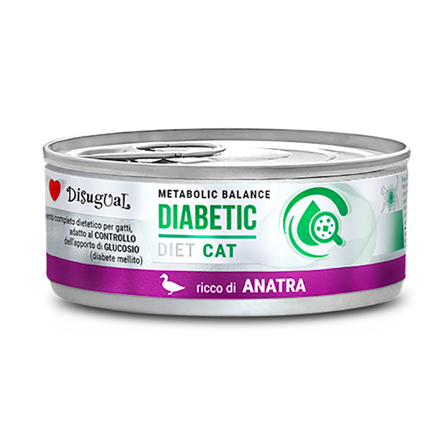 Disugual 意極鮮 處方糧 貓罐頭 糖尿病配方 鴨肉 85g (DSDTG081) | 意大利製造 - 限時優惠價