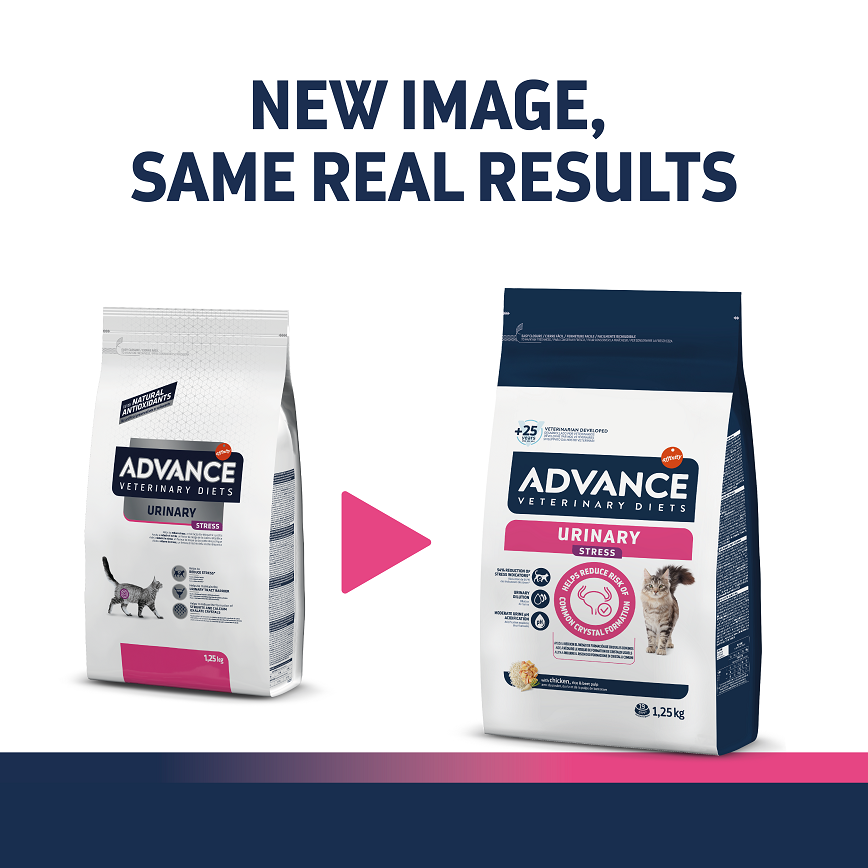 ADVANCE 處方糧 貓糧 泌尿/壓力專用 1.25kg (923914) (新舊包裝隨機發貨)