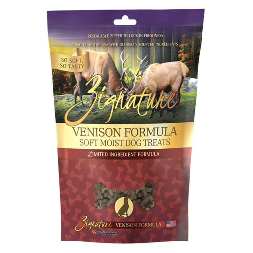 Zignature 香軟鮮肉狗小食 鹿肉 4OZ (ZIT-VF)  