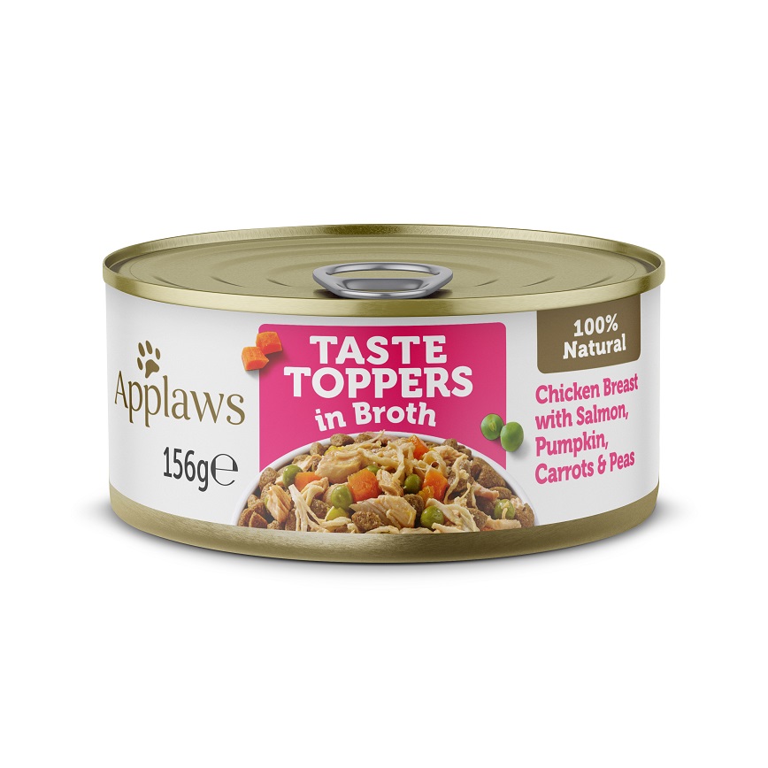 Applaws 狗罐頭 天然優質雞柳及三文魚及蔬菜 Chicken Breast with Salmon and Vegetables 156g (3034) (轉了新包裝一箱12罐)