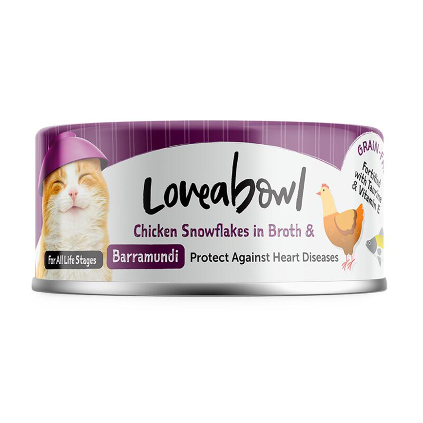 Loveabowl 貓罐頭 強心嫩雞鱸魚 70g (LBCE050)