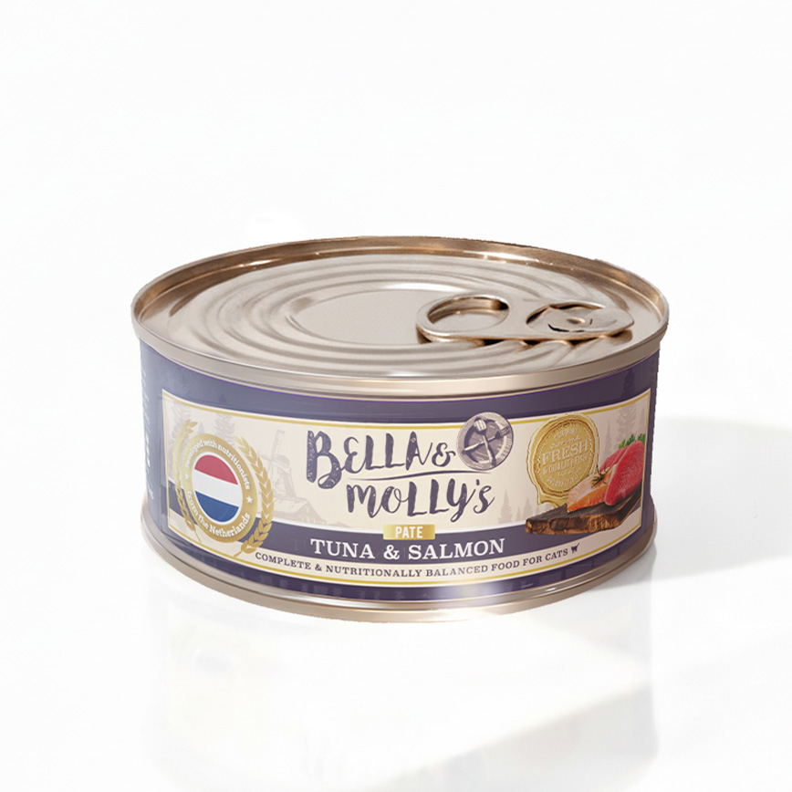 貓 Bella & Molly 三文魚吞拿魚抗衰老 156g