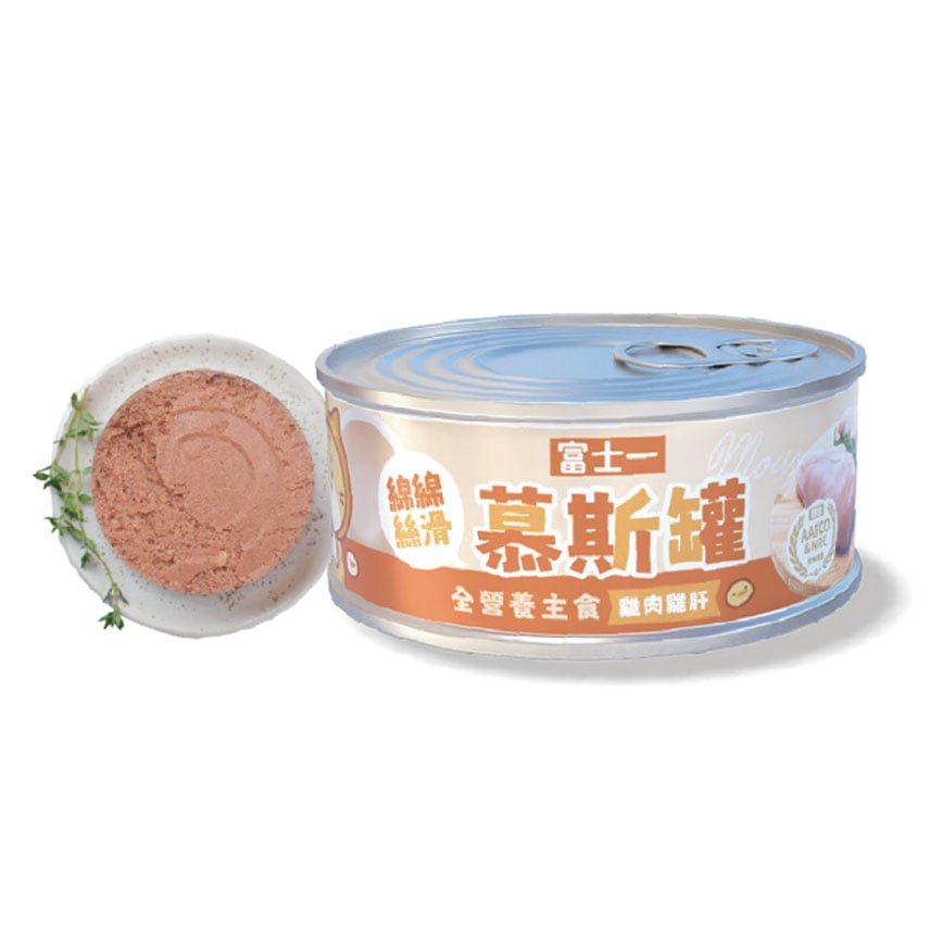 富士一 貓用 雞肉雞肝慕斯 主食罐 40g