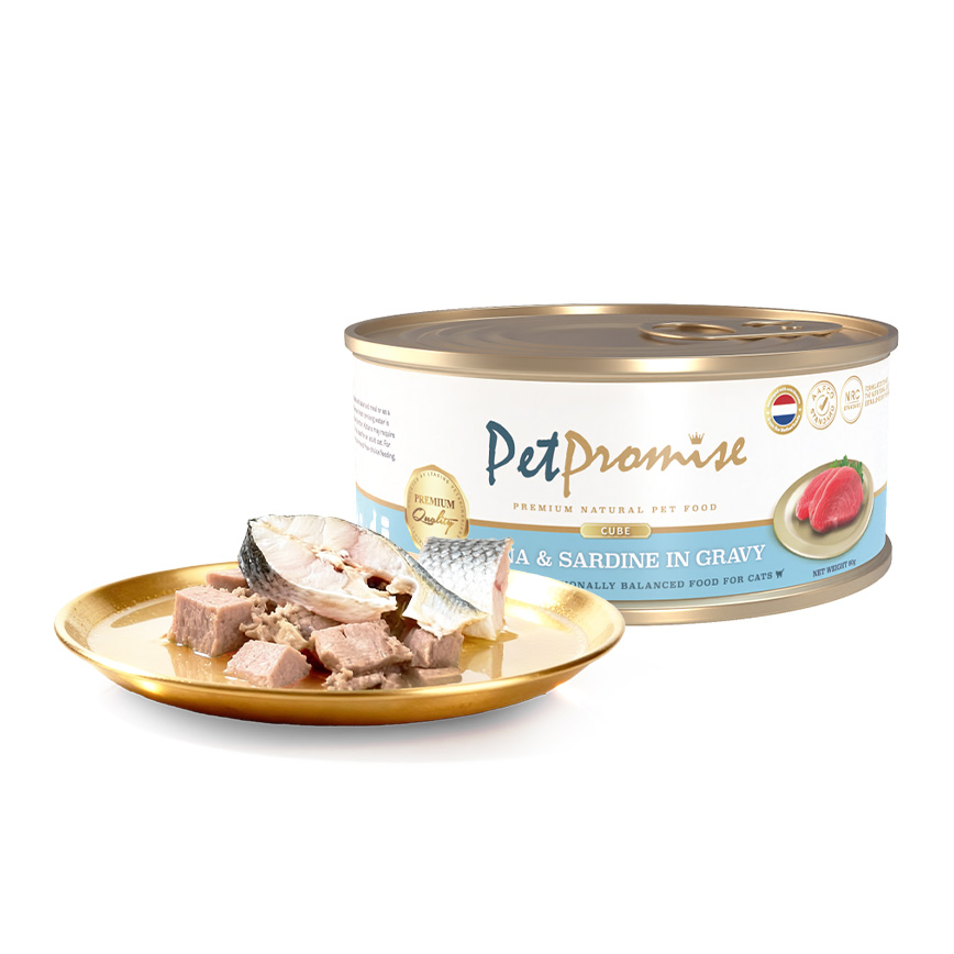 Pet Promise 吞拿沙甸貓罐 80g
