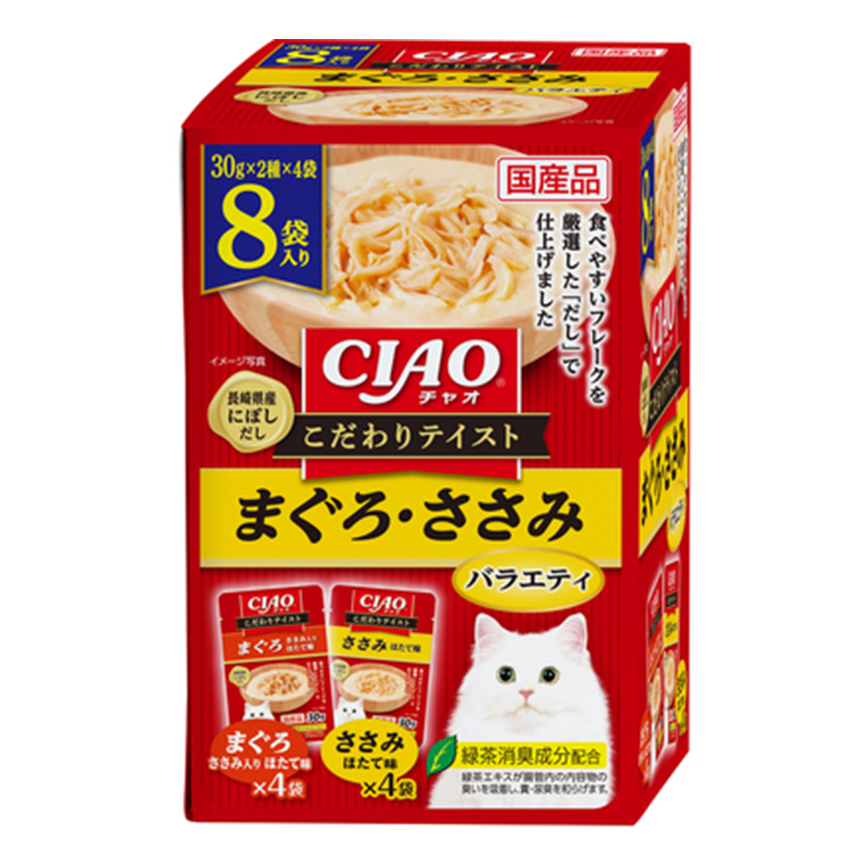 CIAO 貓濕糧 新產品 30gx8 (IC-515) 圖 1