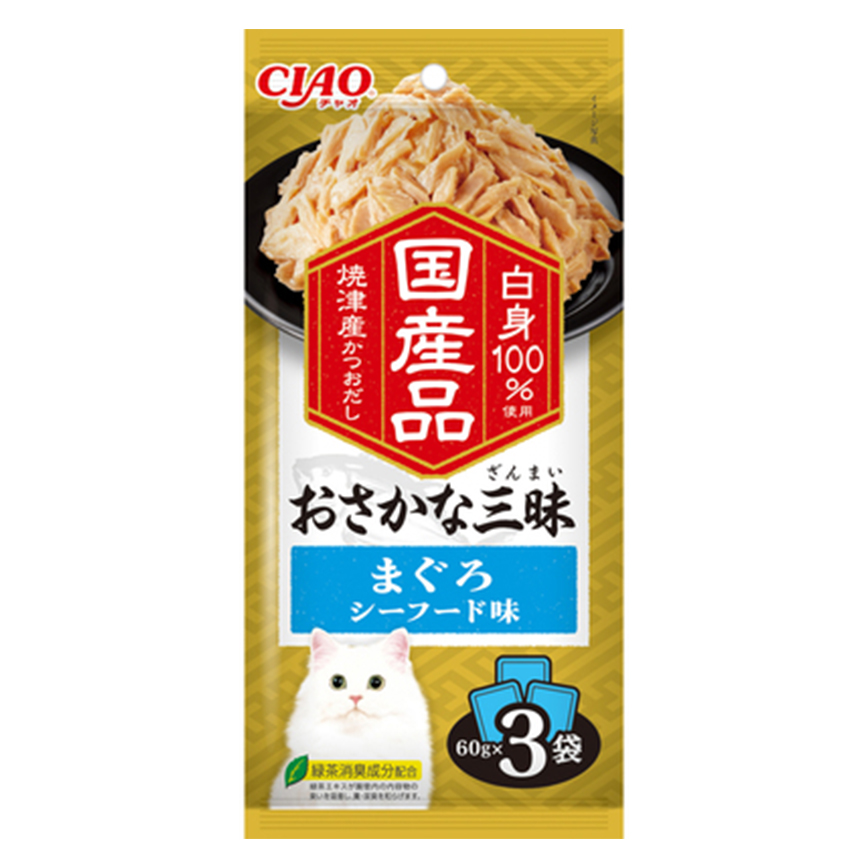 CIAO 貓零食 新產品 60g×3 (IC-412) 圖 1