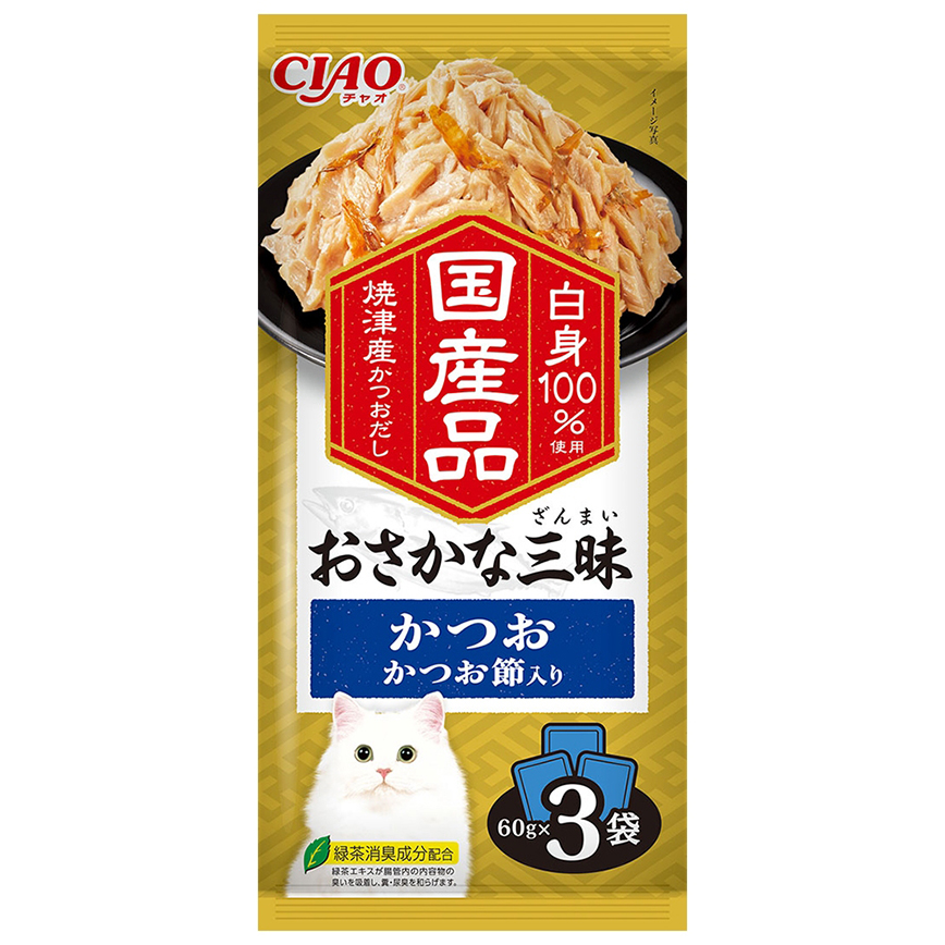 CIAO 貓零食 新產品 60g×3 (IC-413) 圖 1