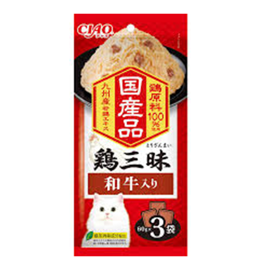CIAO 貓濕糧 新產品 60g×3袋 (IC-535) 圖 1