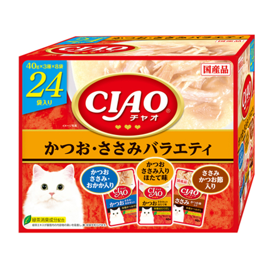 CIAO 貓濕糧 新產品 40g×24袋 (IC-495) 圖 1