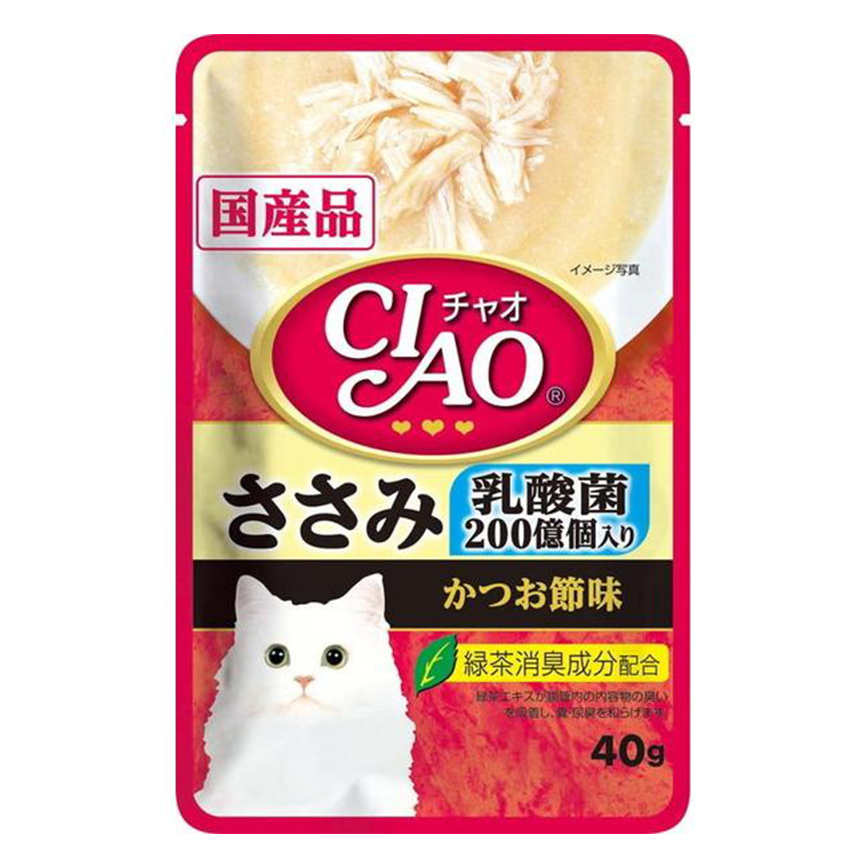 CIAO 貓濕糧 乳酸菌 新產品 40g (IC-302) 圖 1