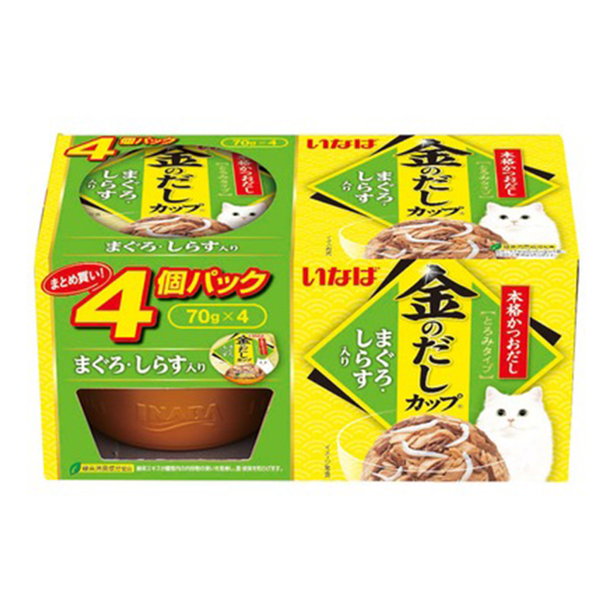 CIAO 貓濕糧 日本貓濕糧杯 新產品 70g×4個 (4IMC134) 圖 1