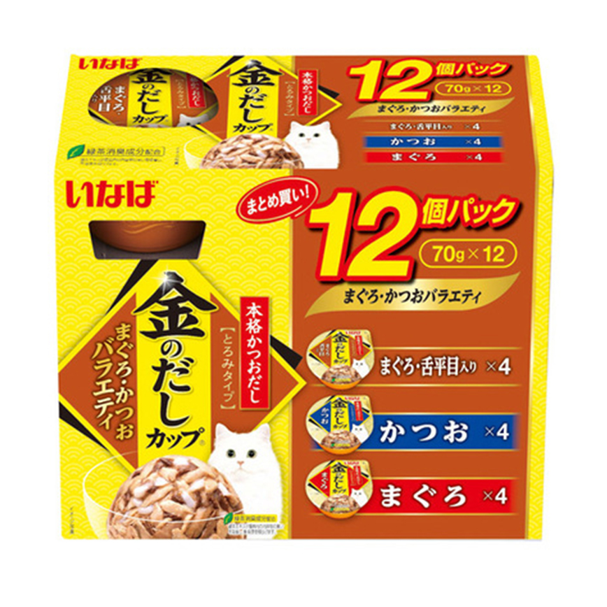 CIAO 貓濕糧 日本貓濕糧杯 新產品 70g×12個 (IMC-503) 圖 1