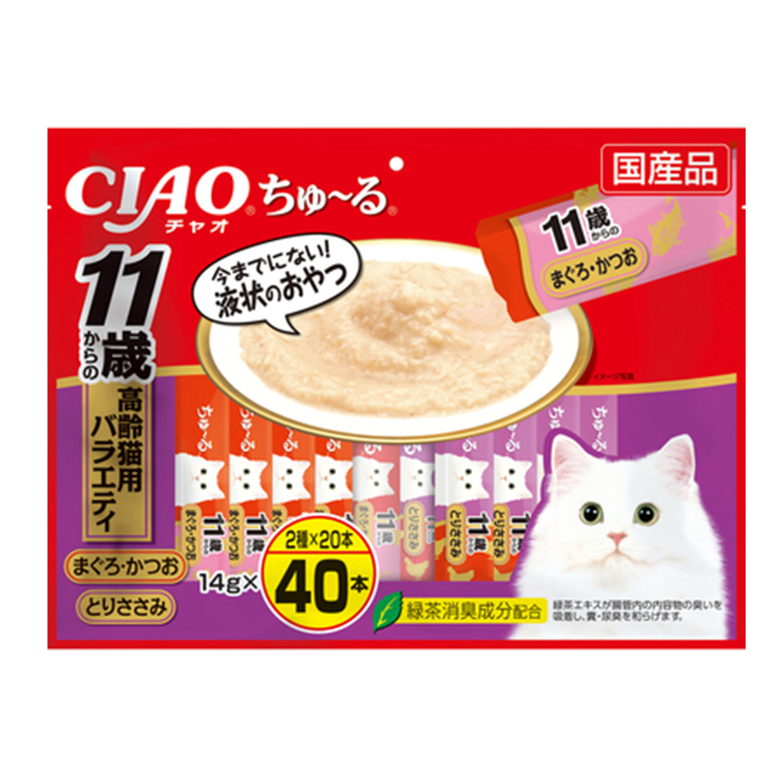 CIAO 貓肉泥 新產品 14g×40本 (SC-289) 圖 1