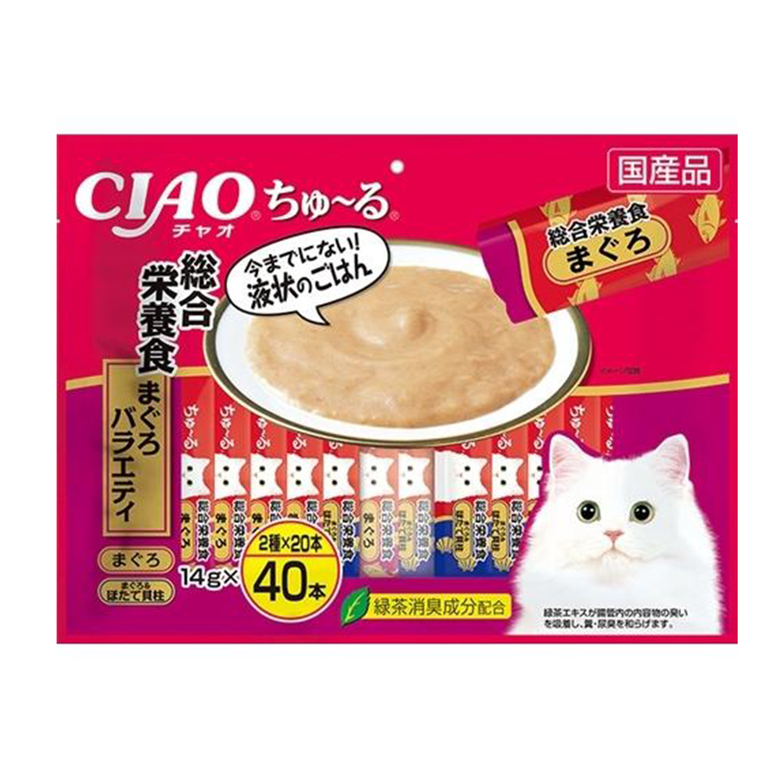 CIAO 貓肉泥 新產品 14g×40本 (SC-188) 圖 1
