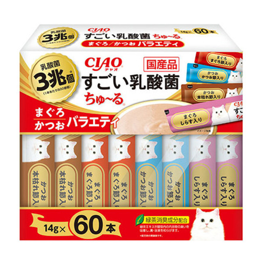 CIAO 貓肉泥 新產品 14g×60本 (SC-386) 圖 1