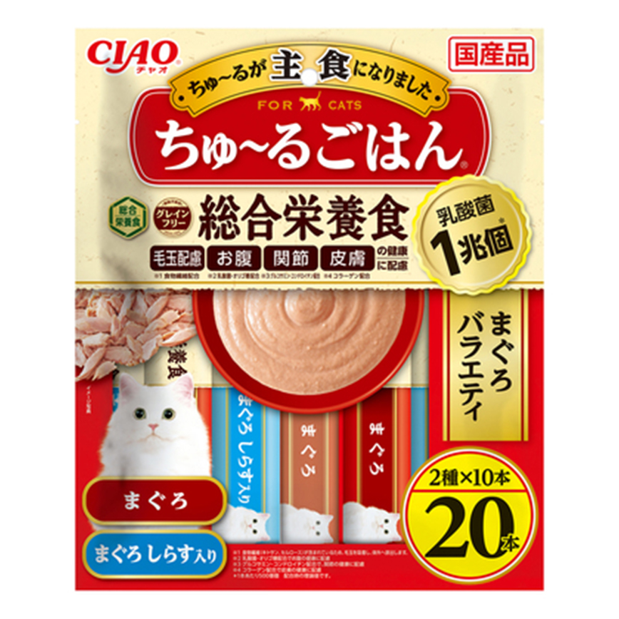 CIAO 貓零食 綜合營養主食 新產品 14g×20本 (SC-471) 圖 1