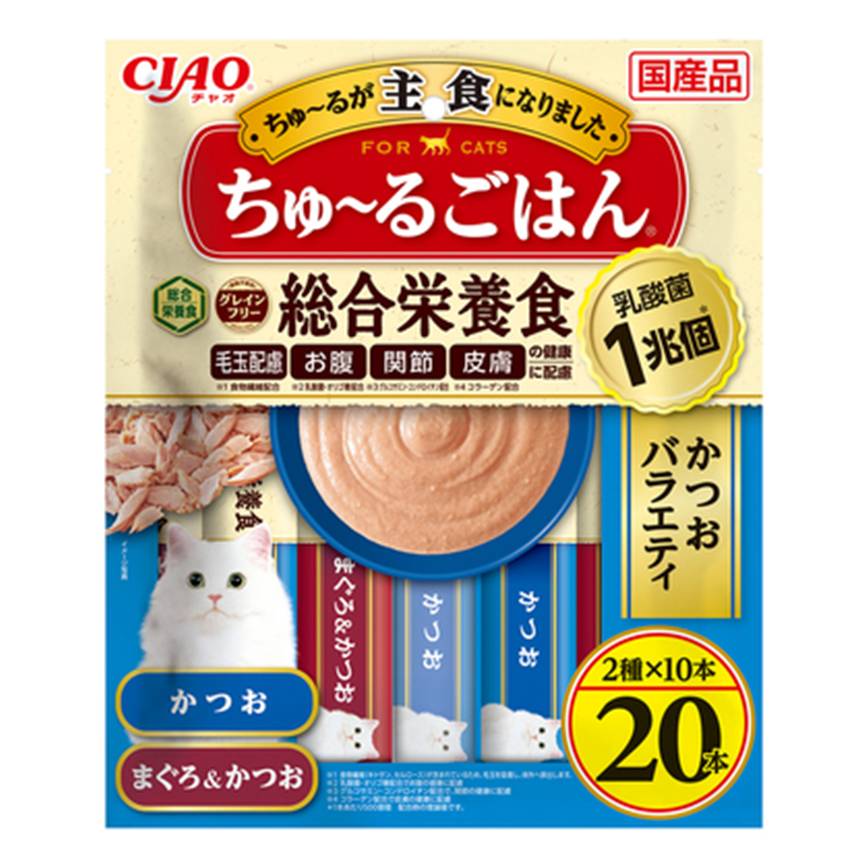 CIAO 貓零食 綜合營養主食 新產品 14g×20本 (SC-472) 圖 1