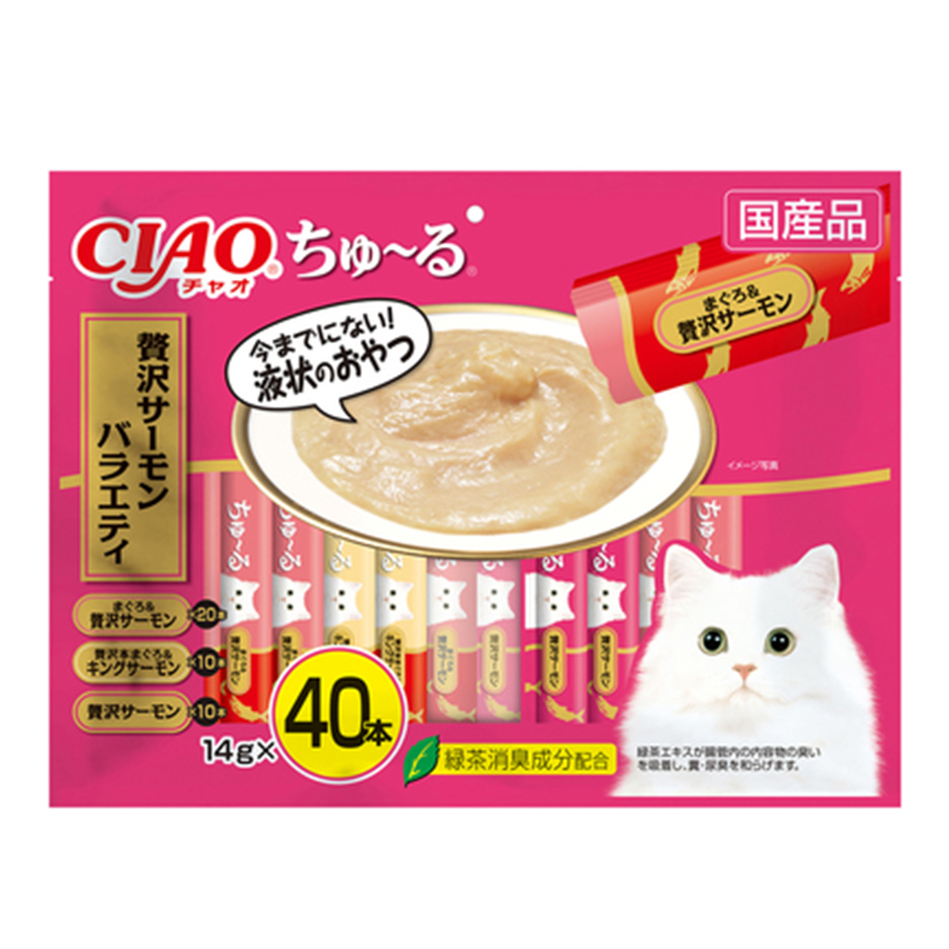 CIAO 貓肉泥 新產品 14g×40本 (SC-349) 圖 1