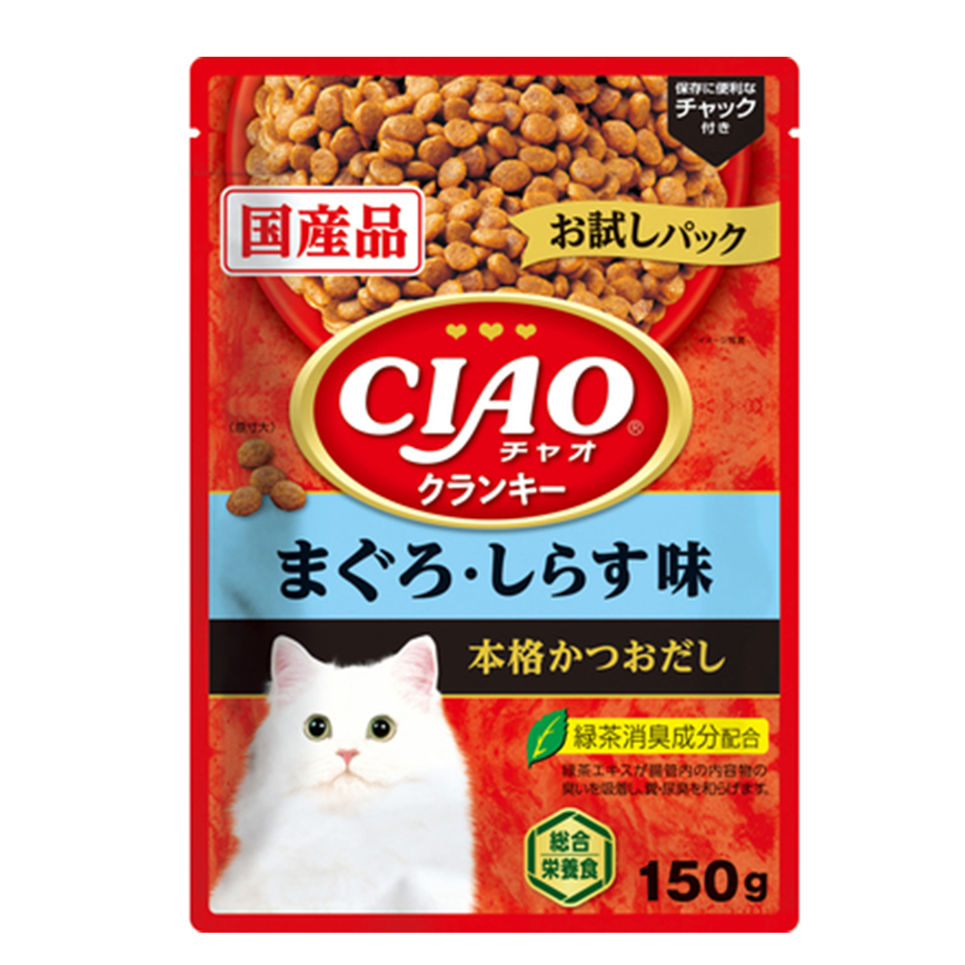 CIAO 貓糧 脆脆糧 新產品 150g (P-458) 圖 1