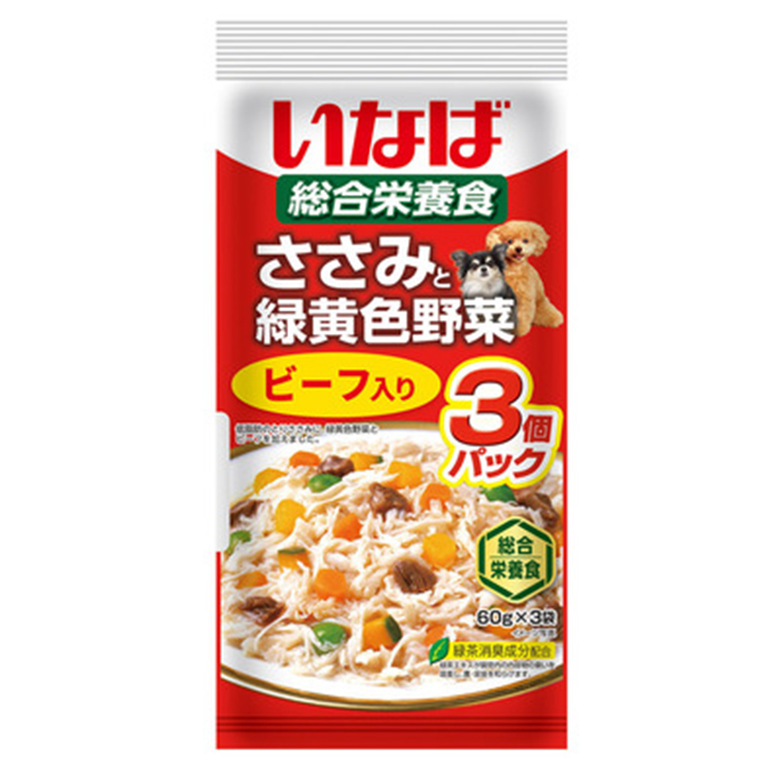 CIAO 狗零食 日本INABA 新產品 60g×3袋 (QDR-142) 圖 1