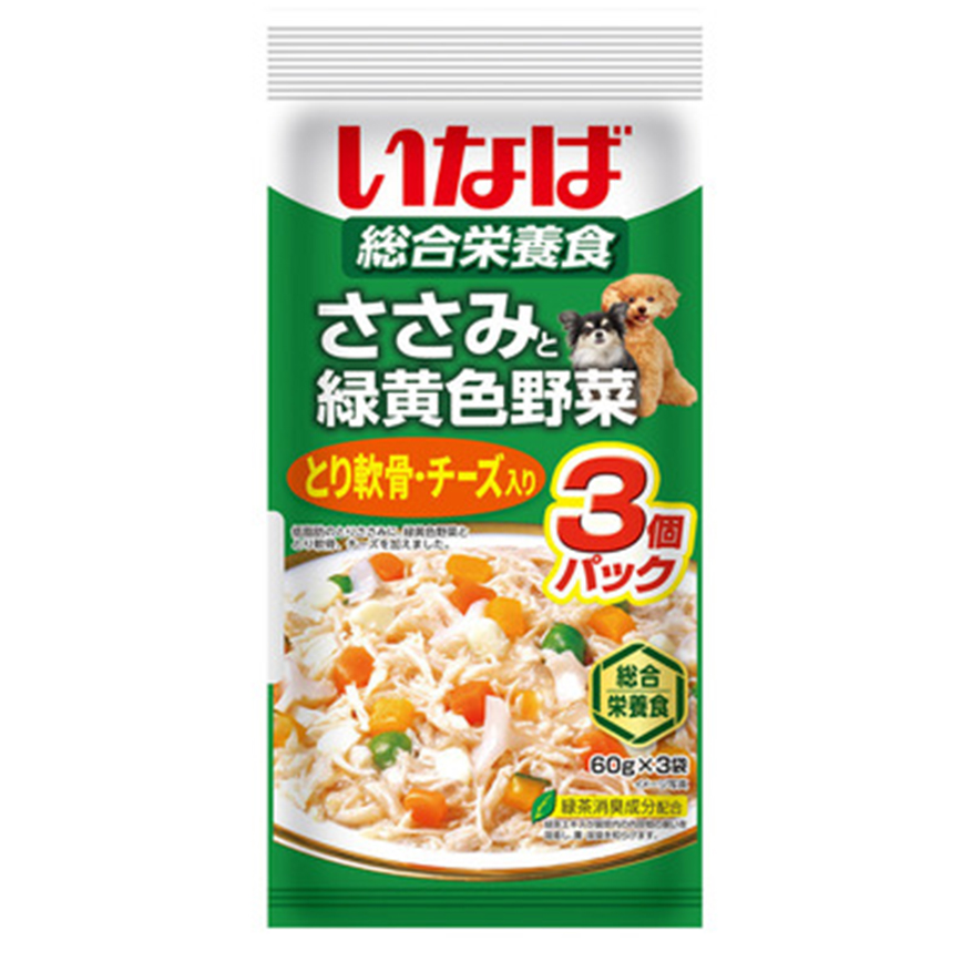 CIAO 狗零食 日本INABA 新產品 60g×3袋 (QDR-147) 圖 1