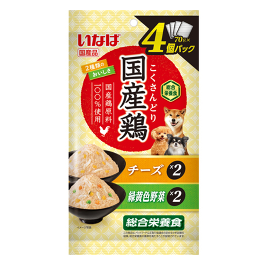 CIAO 狗肉泥 日本INABA 新產品 70g×4袋 (DRP-144) 圖 1
