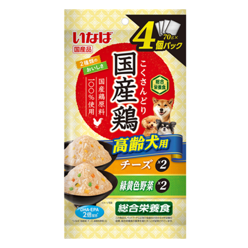 CIAO 狗肉泥 日本INABA 新產品 70g×4袋 (DRP-147) 圖 1