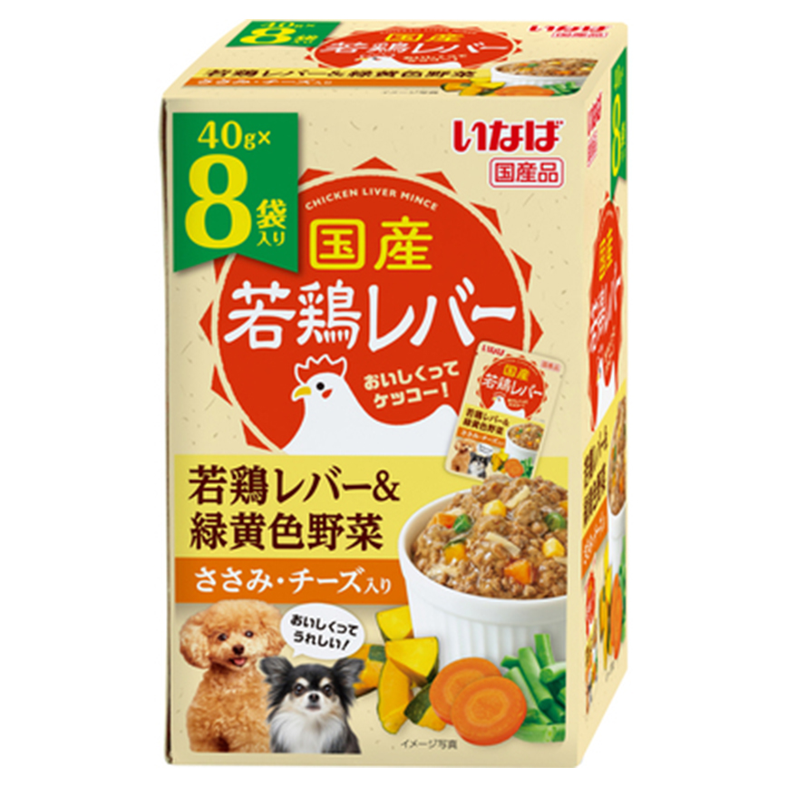 CIAO 狗零食 日本INABA 新產品 40g×8袋 (DRP-157) 圖 1