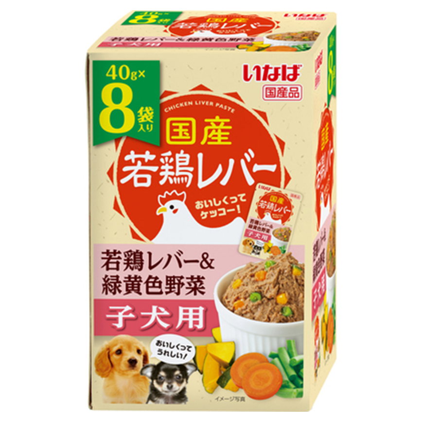 CIAO 狗零食 日本INABA 新產品 40g×8袋 (DRP-160) 圖 1