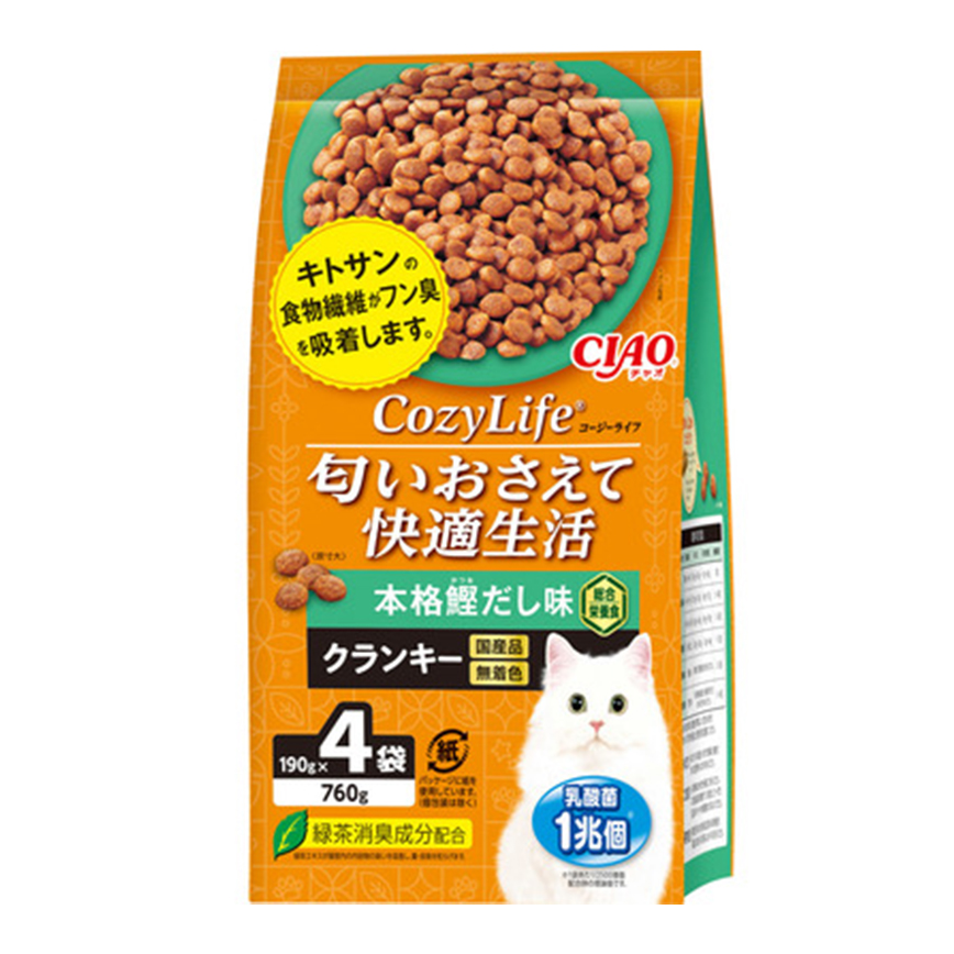 CIAO 貓糧 新產品 190g×4袋 (P-335)